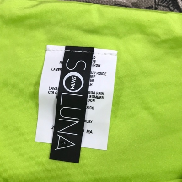 NWOT SOLUNA Clear Skies Eclipse High Waist Bikini Bottom - Picture 5 of 7